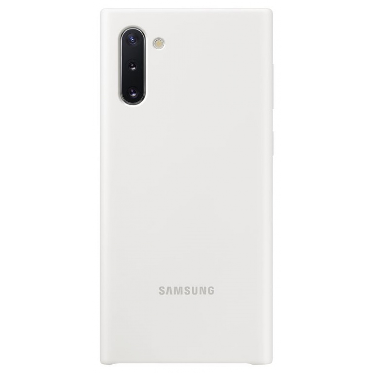 Nugarėlė N970 Samsung Galaxy Note 10 Silicone Cover White